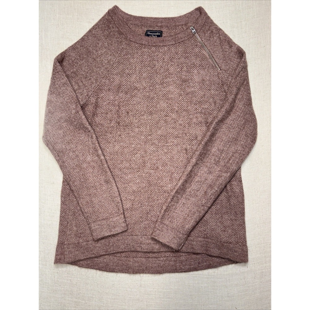 Abercrombie & Fitch Blush‎ Pink Long Sleeve Sweater Size Medium Women's